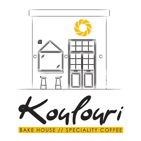 Custom Sticker Gifs - Animated logo for Koulouri Bake House