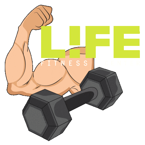 Custom Sticker Gifs - Animated logo for Life Fitness Center